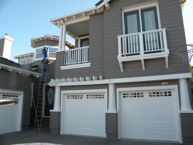 Completed hillside exterior repaint in Fountaingrove, Santa Rosa