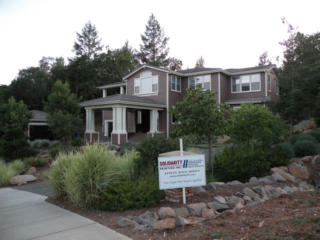 Front elevation after repaint