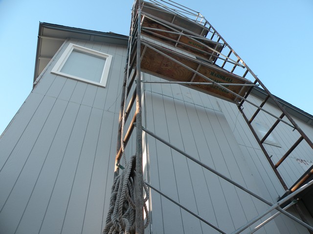Completed exterior repaint