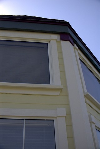 Victorian gable ornament after restoration