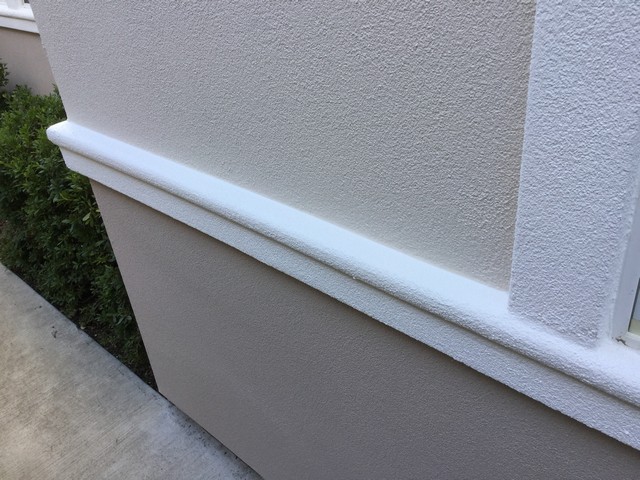 Completed exterior repaint