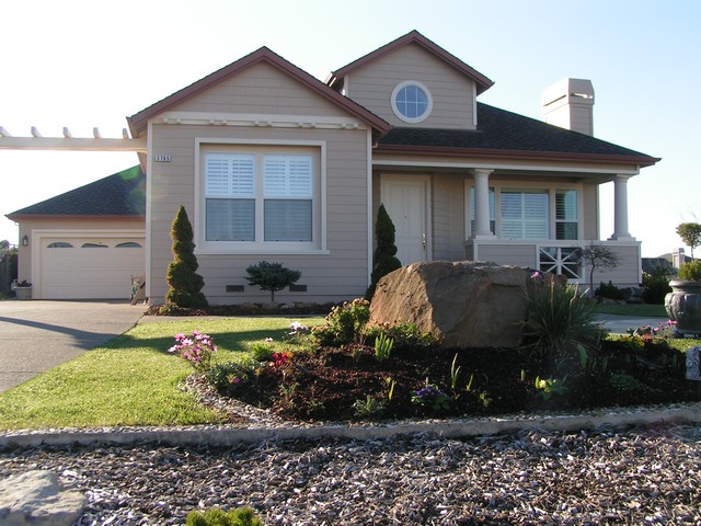 Completed exterior repaint