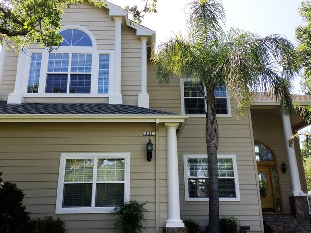 Completed exterior repaint