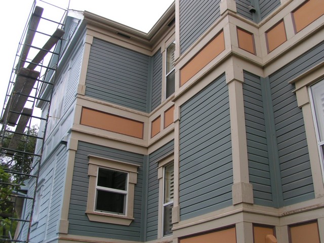 Completed exterior repaint