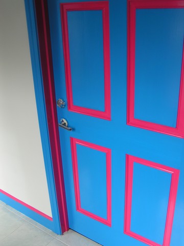 Custom interior painting detail