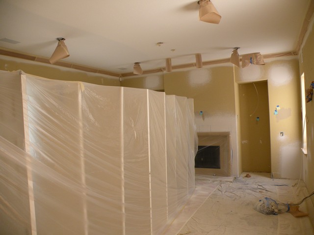 Finished interior repaint