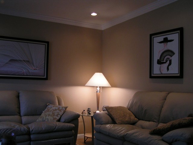 Finished interior repaint